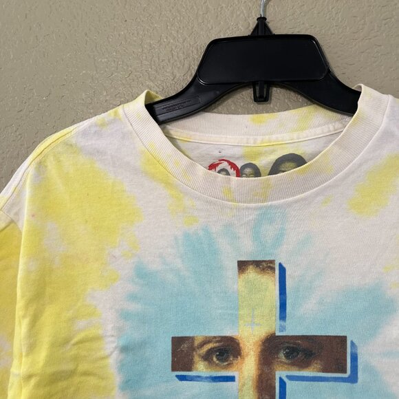 Odd Future Jesus Cross T-Shirt tie dye medium OFWGKTA - Picture 3 of 7